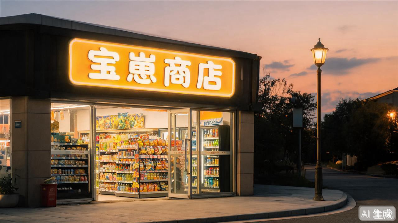 宝崽商店门头